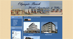 Desktop Screenshot of olympicbeachhotel.gr